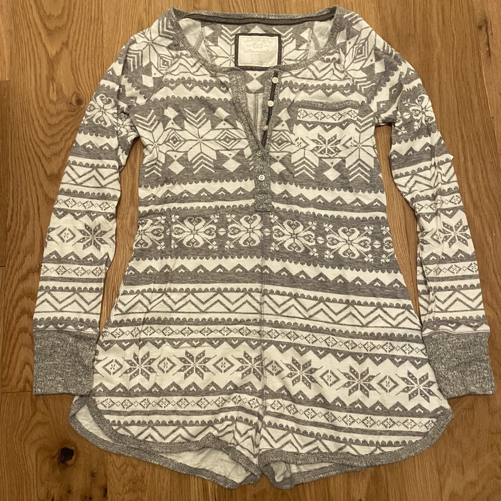 Abercrombie & Fitch pajama romper